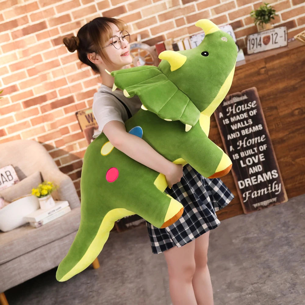 Triceratops Stegosaurus Plushies